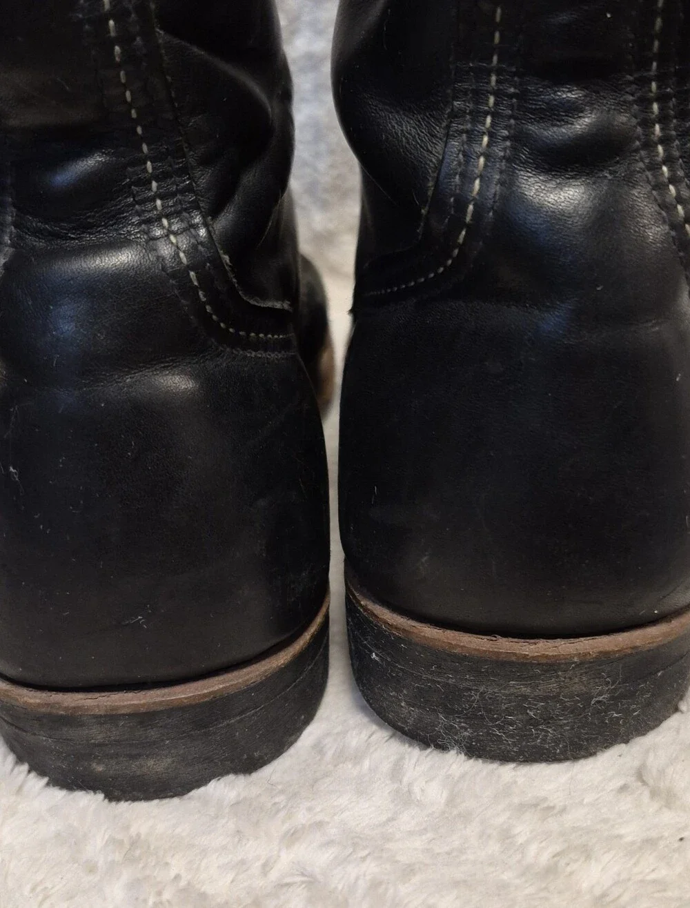Red Wing Heritage Boots Iron Ranger 8084 Men's Sz 10.5 Black Leather